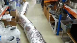 Demonstration of acoustic ducting on a Can Max fan [upl. by Ddot]