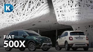 Fiat 500X 2018  La recensione completa del nuovo SUV Fiat [upl. by Mariette]