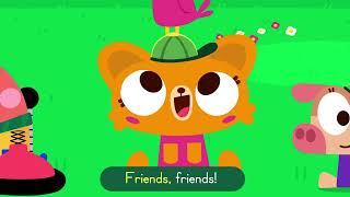 LINGOCAMP FRIENDSHIP SONG 🎶 💙⛺  FRIENDS SONG FOR KIDS  Lingokids [upl. by Fabiola648]