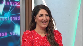 D’Arcy Carden takes us down the ‘WikiHole’ with new podcast  New York Live TV [upl. by Airdnekal]