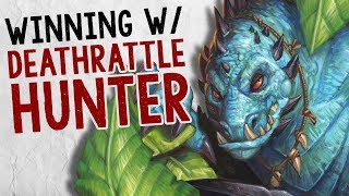 WINNING W DEATHRATTLE HUNTER  Constructed  The Boomsday Project  Hearthstone [upl. by Mikihisa]