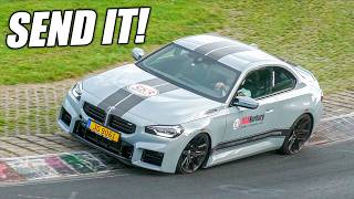 Dont Be Gentle Its a Rental Nürburgring Rental Cars Getting SEND on the Nordschleife [upl. by Airdnala]