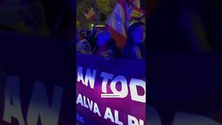 Manifestación en contra de Pedro Sánchez por su gestión de la DANA [upl. by Celestia]