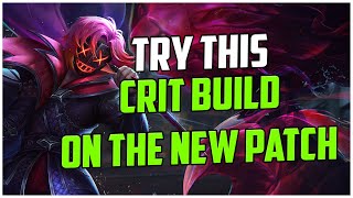 TRY THIS CRIT BUILD ON THE NEW PATCH CHARYBDIS RANKED SMITE S10 [upl. by Netsreik]