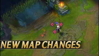 NEW SUMMONERS RIFT MAP CHANGES amp BARON PIT GONE  League of Legend [upl. by Arquit714]