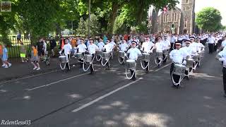 Shankill Protestant Boys No11  Whiterock District No 9 Parade  240623 4K [upl. by Iv824]