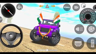 Indian Simulator Car 3D  Mahindra Thar video 2024 gadi wala game  Android gameplay  thar 18k [upl. by Morris]