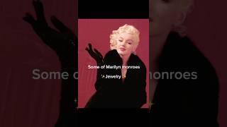 Marilyn monroes jewelry ib Marilynshorts marilynmonroefanpage vintagehollywood fyp ￼ [upl. by Oijile]