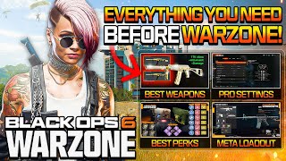 Top 5 Things To Do BEFORE BO6 Warzone Meta Settings amp More [upl. by Imik809]