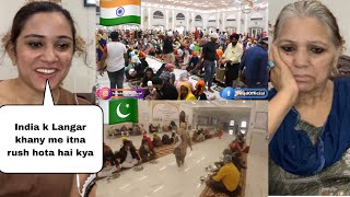 Indian Langar Khana Food VS Pakistani Langar Khana Food  Pakistani Reaction [upl. by Rorrys]