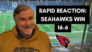 Rapid Reaction Seahawks 166 over AZ Cardinals [upl. by Eleirbag104]