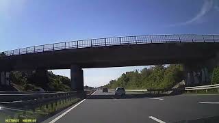 Autobahn Driving A 36  Braunschweig  Bernburg  Germany  Completely [upl. by Birch]