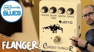 Joyo Classic Flanger Pedal Demo [upl. by Ananna]