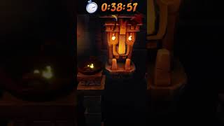 TEMPLE RUINS  Platinum Time Trail Relic⏰ crashbandicoot crashbandicootnsanetrilogy [upl. by Rocky]