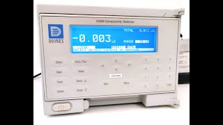 Dionex CD201 HPLC Conductivity Detector w DS31 Detection Stabilizer [upl. by Wilda309]