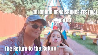 WE WENT BACK TO THE COLORADO RENAISSANCE FESTIVAL Larkspur CO 7282024 [upl. by Anaujd737]