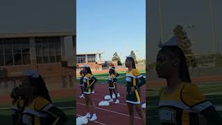 quotHEY WARRIORSquot cheer cheerleading cheerislife cheersheate comment stompnshake [upl. by Sirmons]