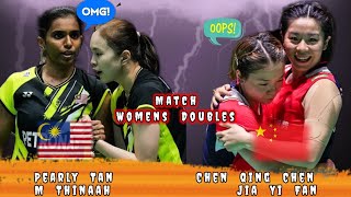 Super Match 🔴 Pearly TanM Thinaah MAS vs CHN Chen Qing ChenJia Yi Fan Badminton [upl. by Reddin]