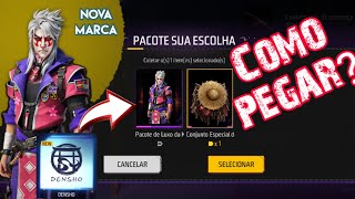 Como pegar conjuntos da marca DENSHO no Free Fire [upl. by Becka]