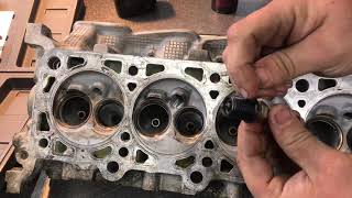 Ford 54L Spark Plug Thread Repair Using Cal Van Part 38900 [upl. by Mandler]