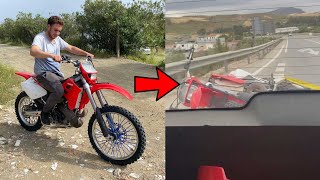 Compramos una Moto de Enduro y casi la Perdemos en la Carretera [upl. by Viafore]