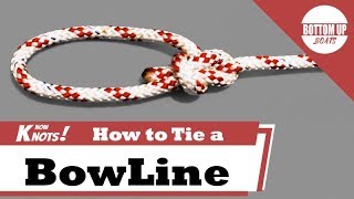 How to tie a Bowline Knot [upl. by Otecina]