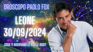 Leone ♌️ LOroscopo di Paolo Fox  30 Settembre 2024  Giornata mondiale del cuore [upl. by Elatia639]