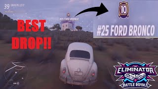 FH5 THE ELIMINATOR  LEVEL 10 FORD 25 quotBROCKYquot ULTRA4 BRONCO RTR CAR DROP [upl. by Imyaj]