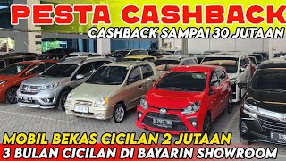 OBRAL MURAH MOBIL BEKAS CICILAN 2 JUTAAN ‼️ BELI MOBIL DAPET CASHBACK 30 JUTAAN ‼️ [upl. by Aerua]