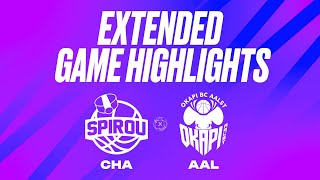 Spirou Basket vs Okapi Aalst  Game Highlights [upl. by Avron]