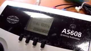 Audiometer AS 608 [upl. by Izogn]