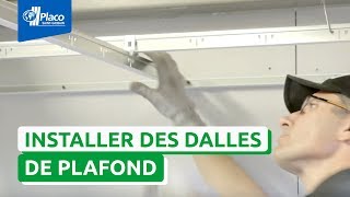 Comment poser des dalles de plafond décoratif avec Gyptone® Activ’Air® Xtensiv  I Les Tutos Placo® [upl. by Fernand927]