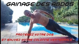 Gainage  protège ton dos et sauve ta colonne vertébrale [upl. by Llehsor581]