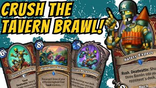 BEST WARRIOR DECK FOR TAVERN BRAWL EXPANSION RELEASE [upl. by Garap483]