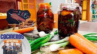 Receta Chipotles encurtidos  Cocineros Mexicanos [upl. by Raama229]