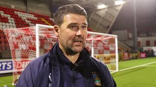 REACTION  David Healy  Cliftonville 0  0 Linfield [upl. by Rrats91]