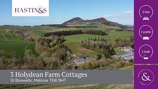 3 Holydean Farm Cottages St Boswells Melrose TD6 9HT  Video Tour [upl. by Einreb678]