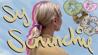 GIVEAWAY Lær Å Sy Scrunchie  Collab Med Mina Jacobsen [upl. by Ddej]