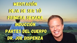 💠🙌 MEDITACIÓN SEMANA 1INDUCCIÓN DE LAS PARTES DEL CUERPO  JOE DISPENZA [upl. by Allertse]