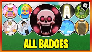 How to get ALL 90 BADGES in SLAP BATTLES 👏  Roblox [upl. by Freida]