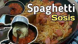 Masak SPAGHETTI Sosis Lafonte BOLOGNESE [upl. by Oinegue924]