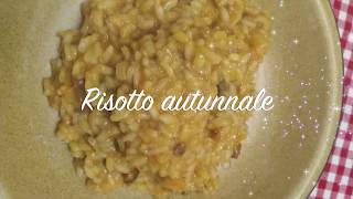 risottofunghi e zucca multicooker  risotto de champiñones y calabazamushroom and pumpkin rice [upl. by Darill]