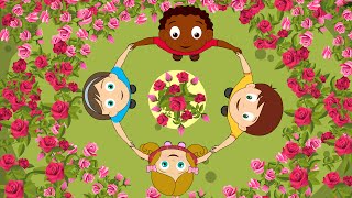 Nursery Rhyme Street  Ringa Ringa Roses  Nursery Rhymes and Kids Songs  Ep 35 [upl. by Mackie]