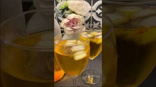 Persian saffron juice 🇮🇷🍹 chill music iran iranian food cooking drink fyp healthy relax [upl. by Kared]