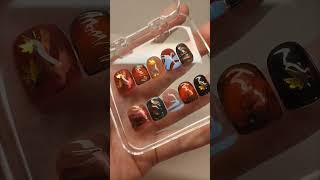 Cute nailart pressonails pressonnailset pressonnails fakenailsathome naildesign fakenails [upl. by Acinot]