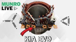 KIA EV9 DualStage Motor amp Inverter Breakdown Engineering Unveiled [upl. by Nadbus]