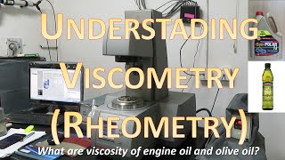 Understanding Viscometry Rheometery Defining Viscosity and Apparent Viscosity [upl. by Nabru]