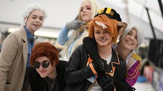 Cosplayers go ice skating [upl. by Eizdnil]