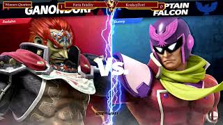 Fatality Captain Falcon vs KonkeyDorf Ganondorf  Winners QuarterFinal  Rock the Winds [upl. by Sully]