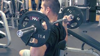 Behind the Neck Press The quotFORGOTTENquot Barbell Shoulder Exercise [upl. by Ciryl]